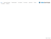 Tablet Screenshot of interterminals.com